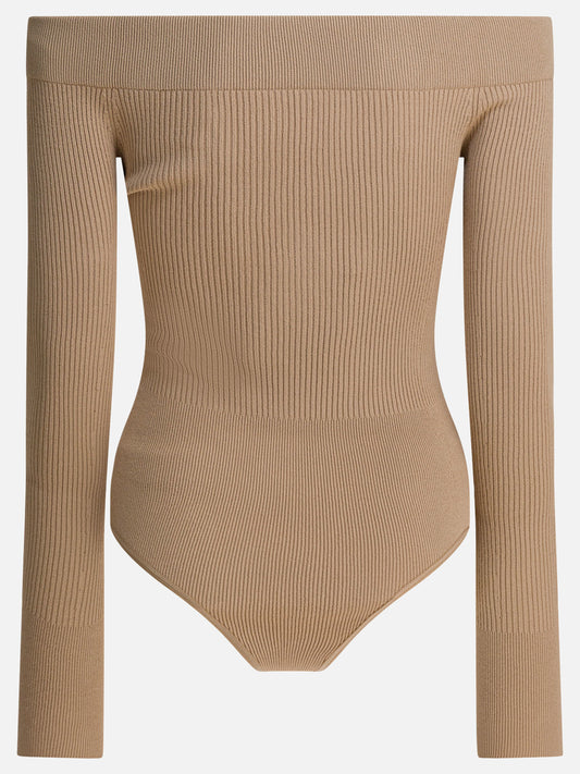 Bodysuits Solid colour  Beige - Alaïa Women | PDP | VIETTI Online Store | 2
