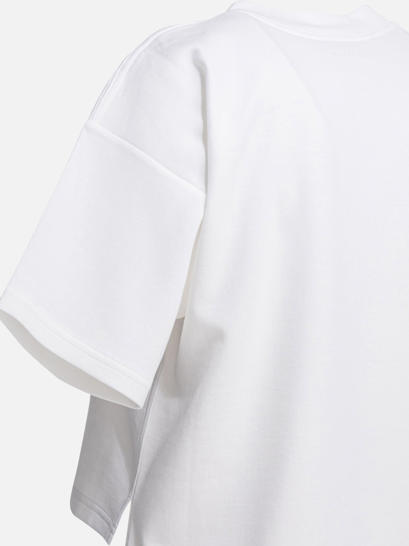 Crewneck t-shirts Solid colour  White - Alaïa Women | PDP | VIETTI Online Store | Zoom-Modal_4
