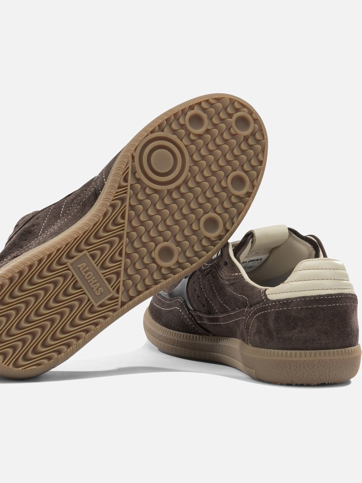 Low top sneakers 100% cow suede - 100% rubber  Brown - Alohas Women | PDP | VIETTI Online Store | Zoom-Modal_5
