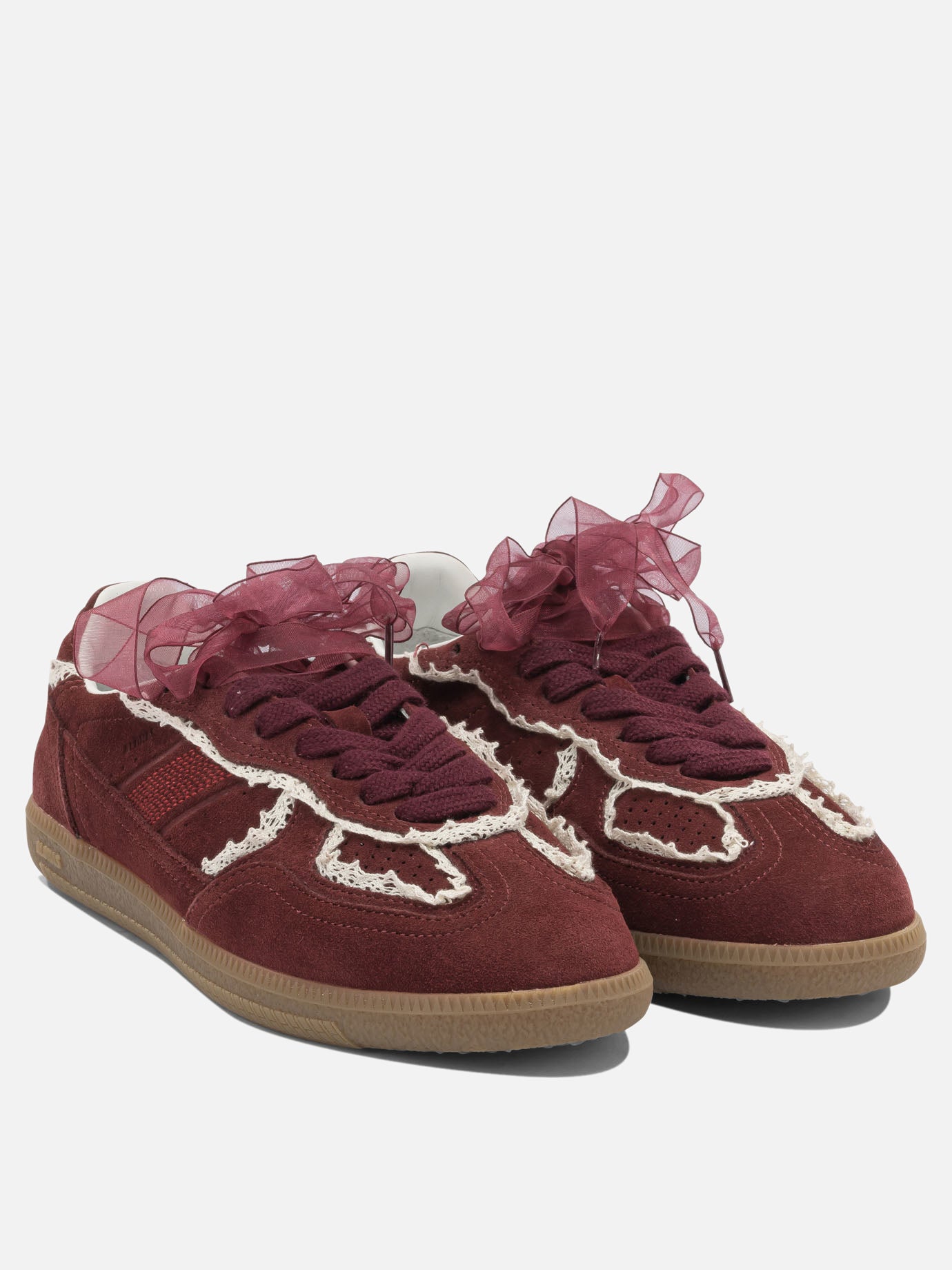 Low top sneakers 100% leather - 100% rubber  Brown - Alohas Women | PDP | VIETTI Online Store | thumbnail_2