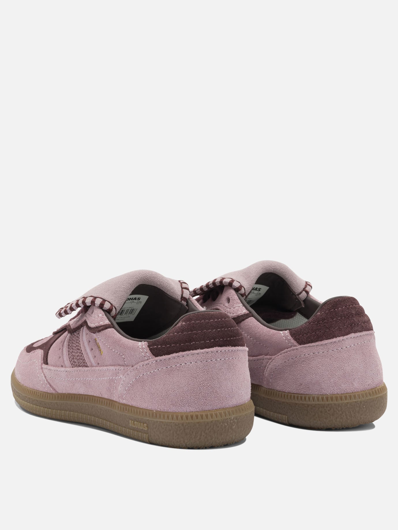 Low top sneakers 100% suede - 100% rubber  Pink - Alohas Women | PDP | VIETTI Online Store | Zoom-Modal_4
