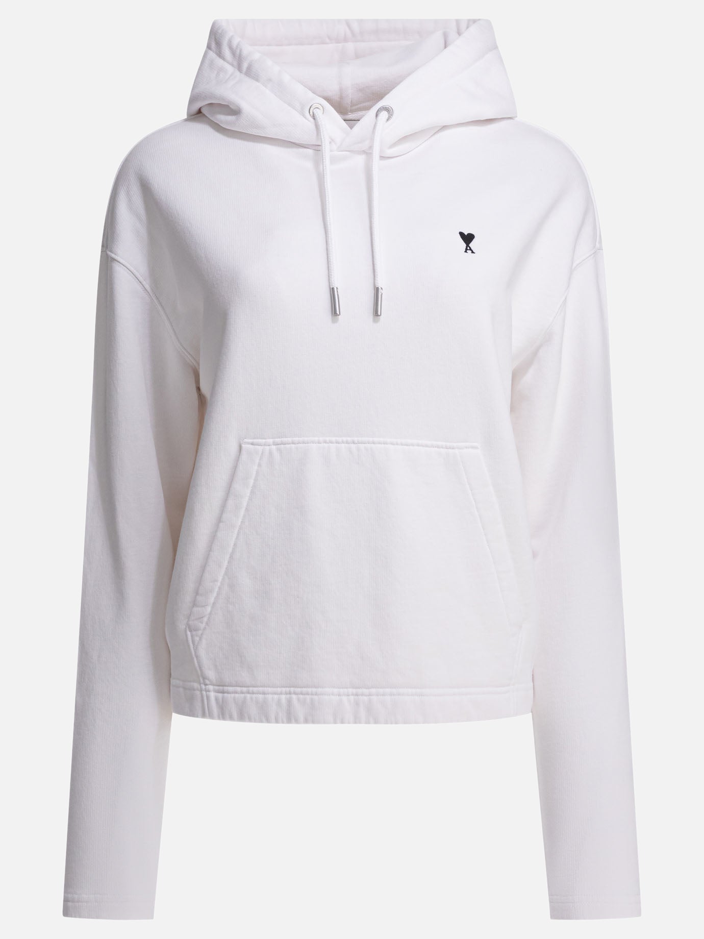 Hoodies Logo  White - Ami Paris Women | PDP | VIETTI Online Store | thumbnail