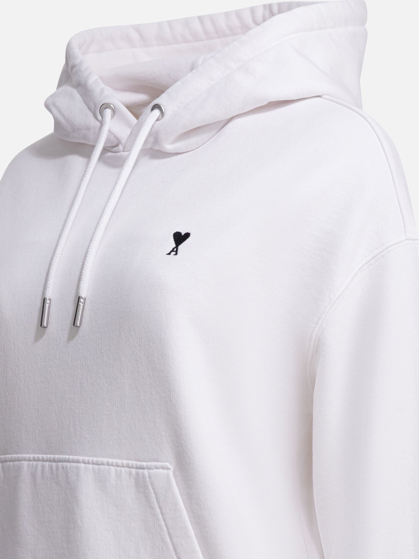 Hoodies Logo  White - Ami Paris Women | PDP | VIETTI Online Store | thumbnail_4