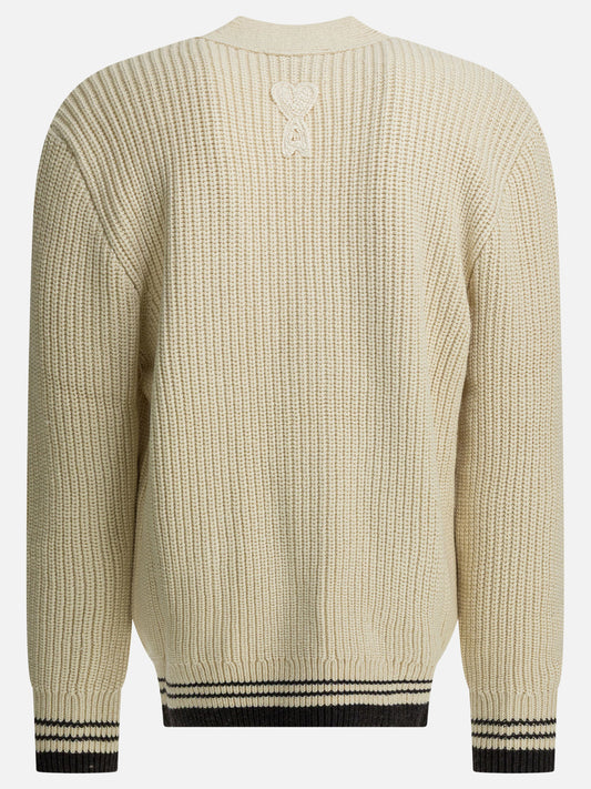 Cardigans Logo  White - Ami Paris Men | PLP | VIETTI Online Store | 2
