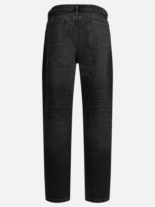 Straight-leg jeans Solid colour  Black - A.P.C. Men | PLP | VIETTI Online Store | 2
