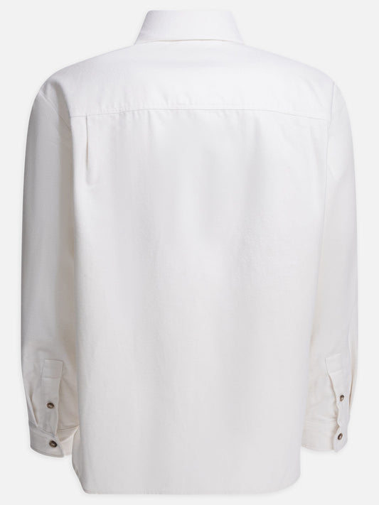 Overshirt jackets Solid colour  White - A.P.C. Men | PDP | VIETTI Online Store | 2
