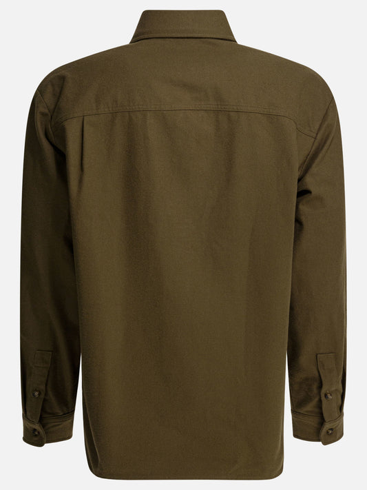 Overshirt jackets Solid colour  Green - A.P.C. Men | PLP | VIETTI Online Store | 2
