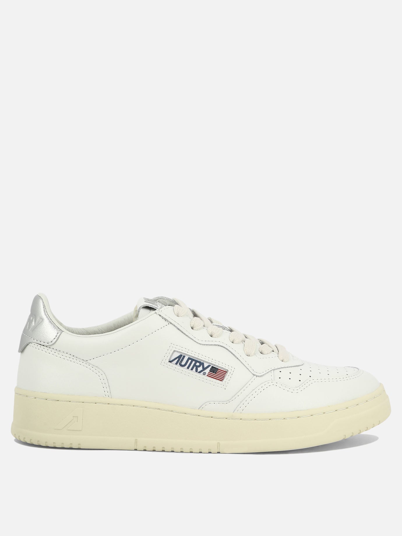 Low top sneakers 100% cow leather - 100% rubber  White - Autry Women | PDP | VIETTI Online Store | thumbnail