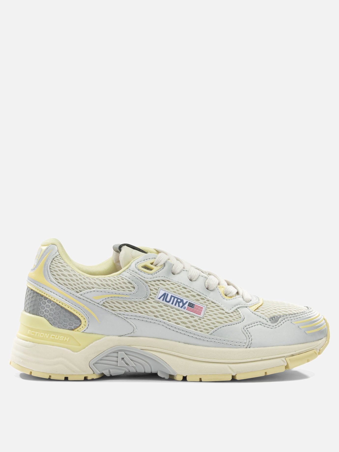 Low top sneakers 50% leather 50% mesh - 100% rubber  Grey - Autry Women | PDP | VIETTI Online Store | Zoom-Modal
