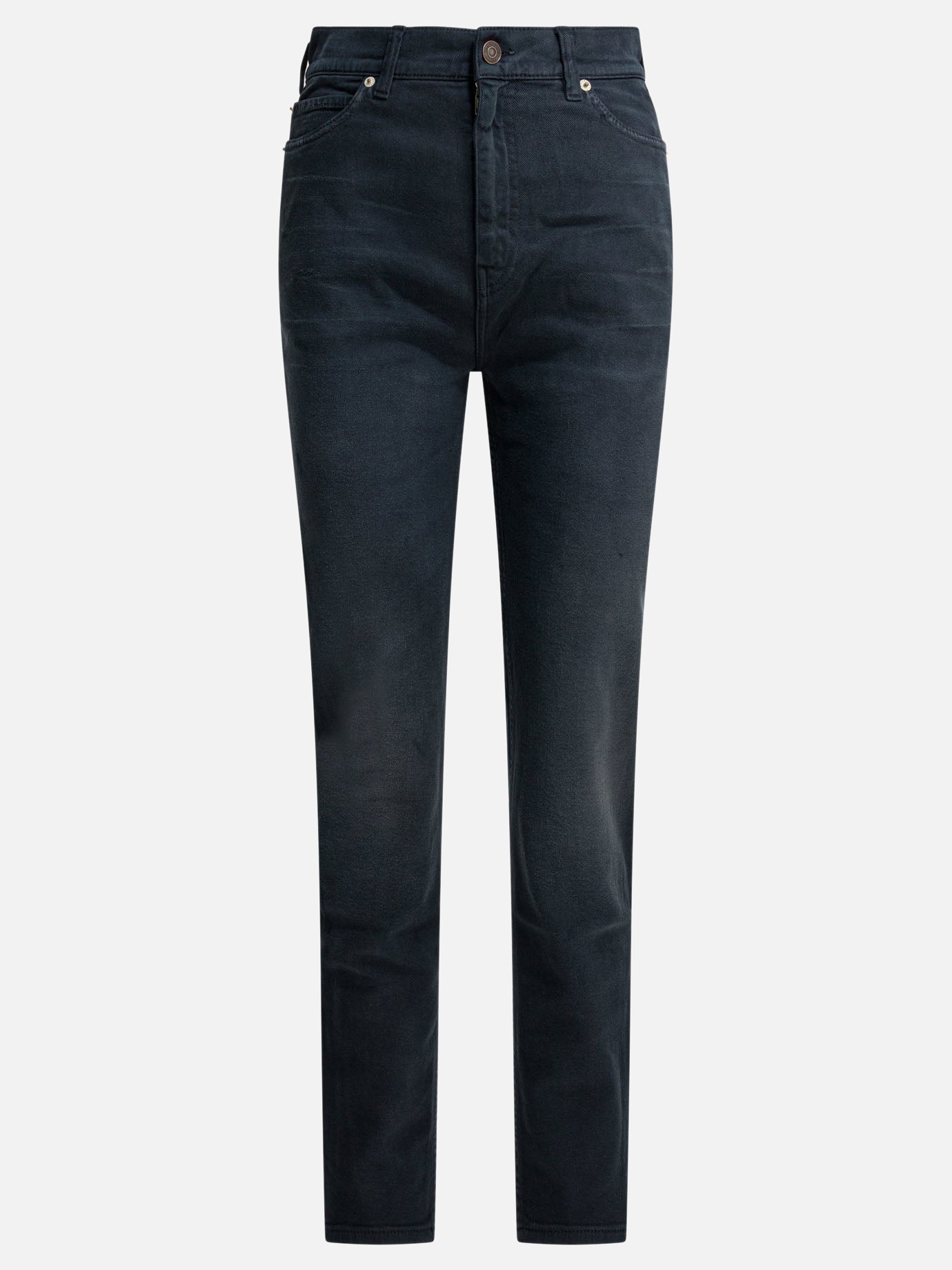 Straight-leg jeans Solid colour  Blue - Balenciaga Women | PDP | VIETTI Online Store | Zoom-Modal
