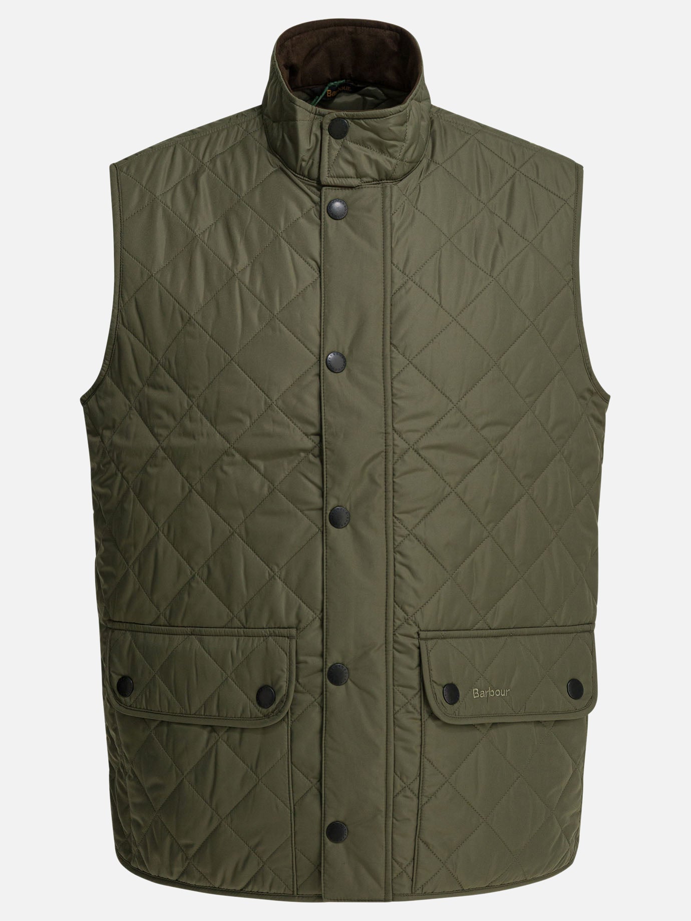 Vest jackets Solid colour  Green - Barbour Men | PDP | VIETTI Online Store | Zoom-Modal
