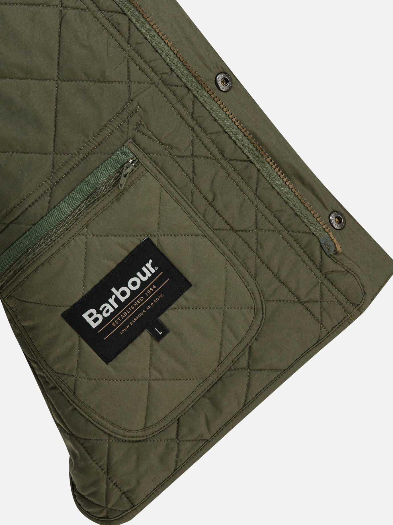 Vest jackets Solid colour  Green - Barbour Men | PDP | VIETTI Online Store | thumbnail_4
