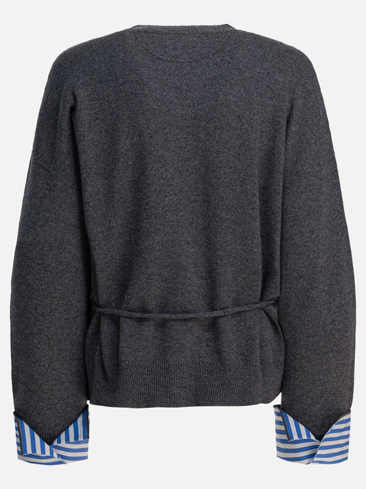 Cardigan Solid colour  Blu - Brunello Cucinelli Donna | VIETTI Online Store | 2
