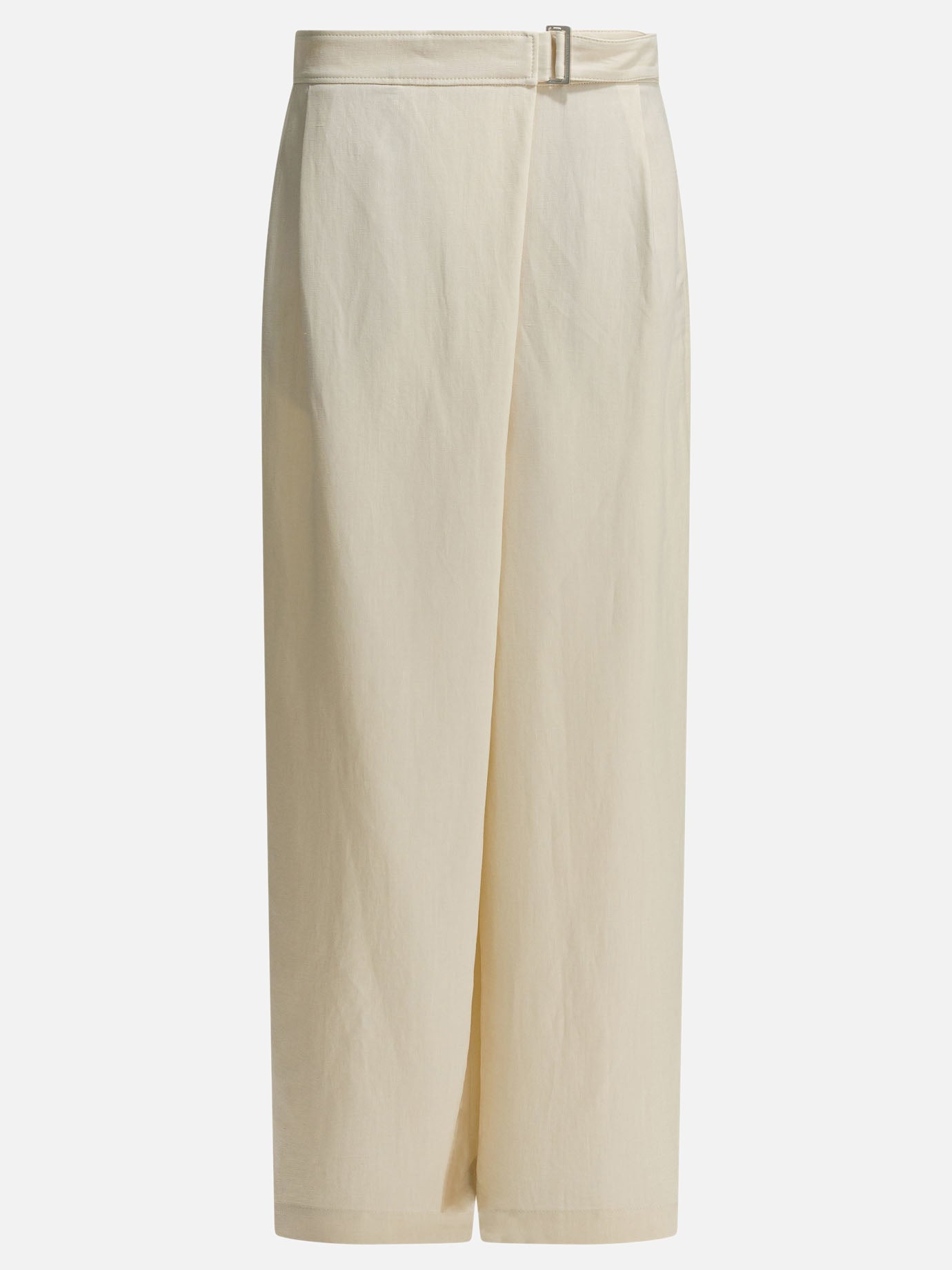 Tailored trousers Solid colour  White - Brunello Cucinelli Women | PDP | VIETTI Online Store | Zoom-Modal
