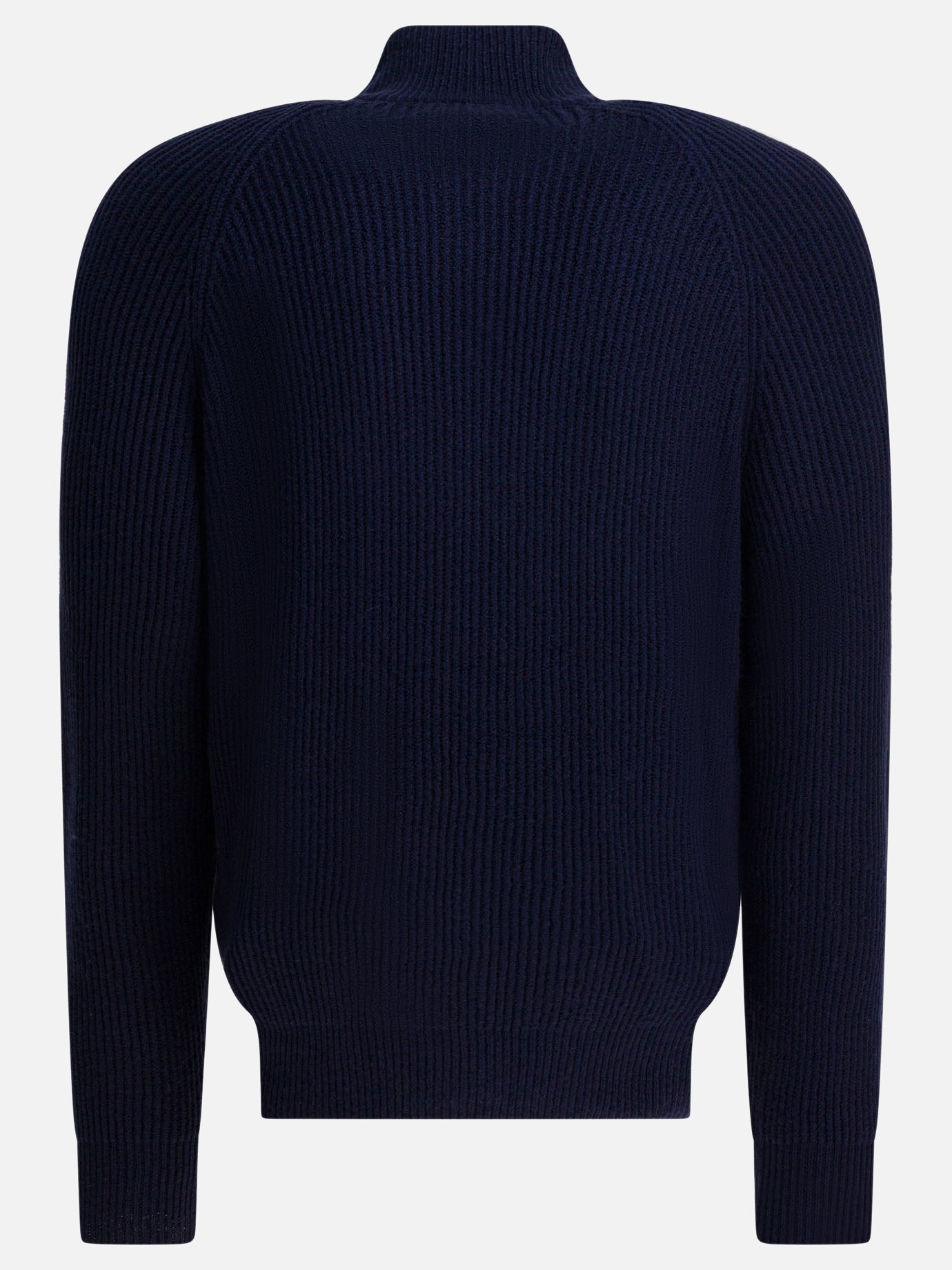 Maglioni con zip Solid colour  Blu - Brunello Cucinelli Uomo | PDP | VIETTI Online Store | Zoom-Modal_2
