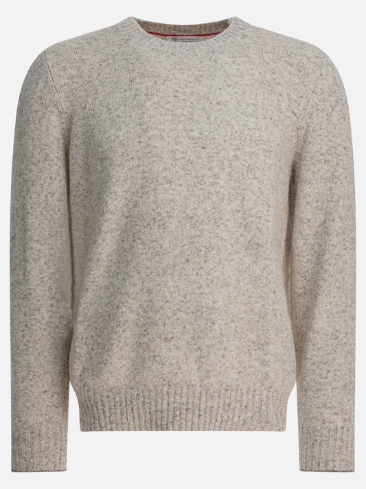 Maglioni girocollo Solid colour  Grigio - Brunello Cucinelli Uomo | VIETTI Online Store 
