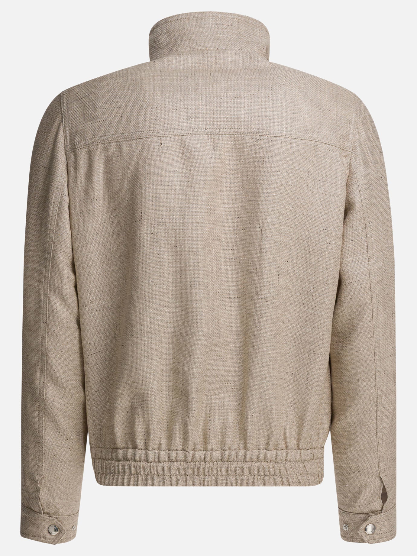 Giacche leggere & Trapuntate Solid colour  Beige - Brunello Cucinelli Uomo | PDP | VIETTI Online Store | Zoom-Modal_2
