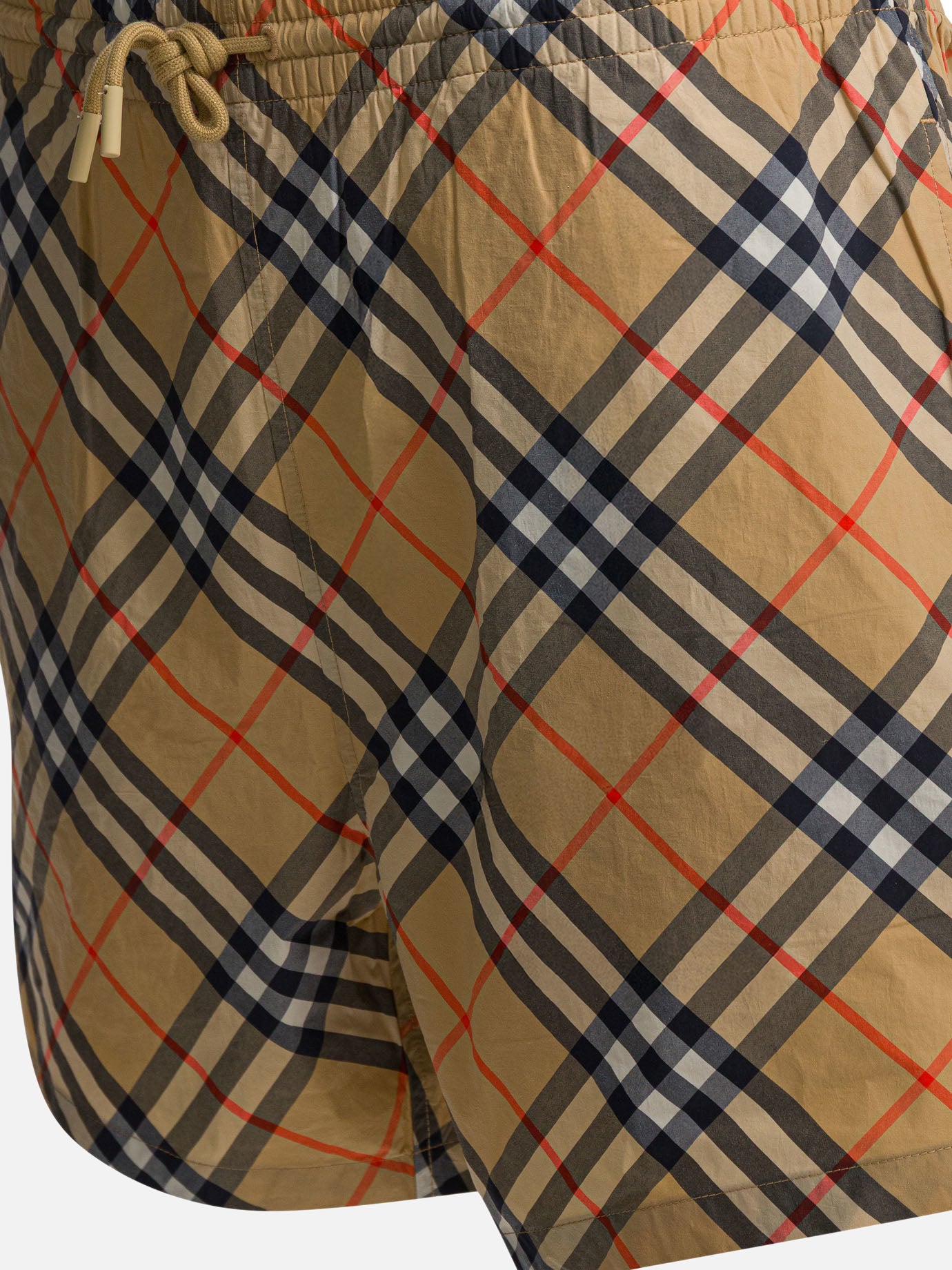 Swim shorts Check  Beige - Burberry Men | PDP | VIETTI Online Store | thumbnail_4