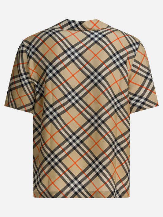 Casual shirts Check  Beige - Burberry Men | PDP | VIETTI Online Store | 2
