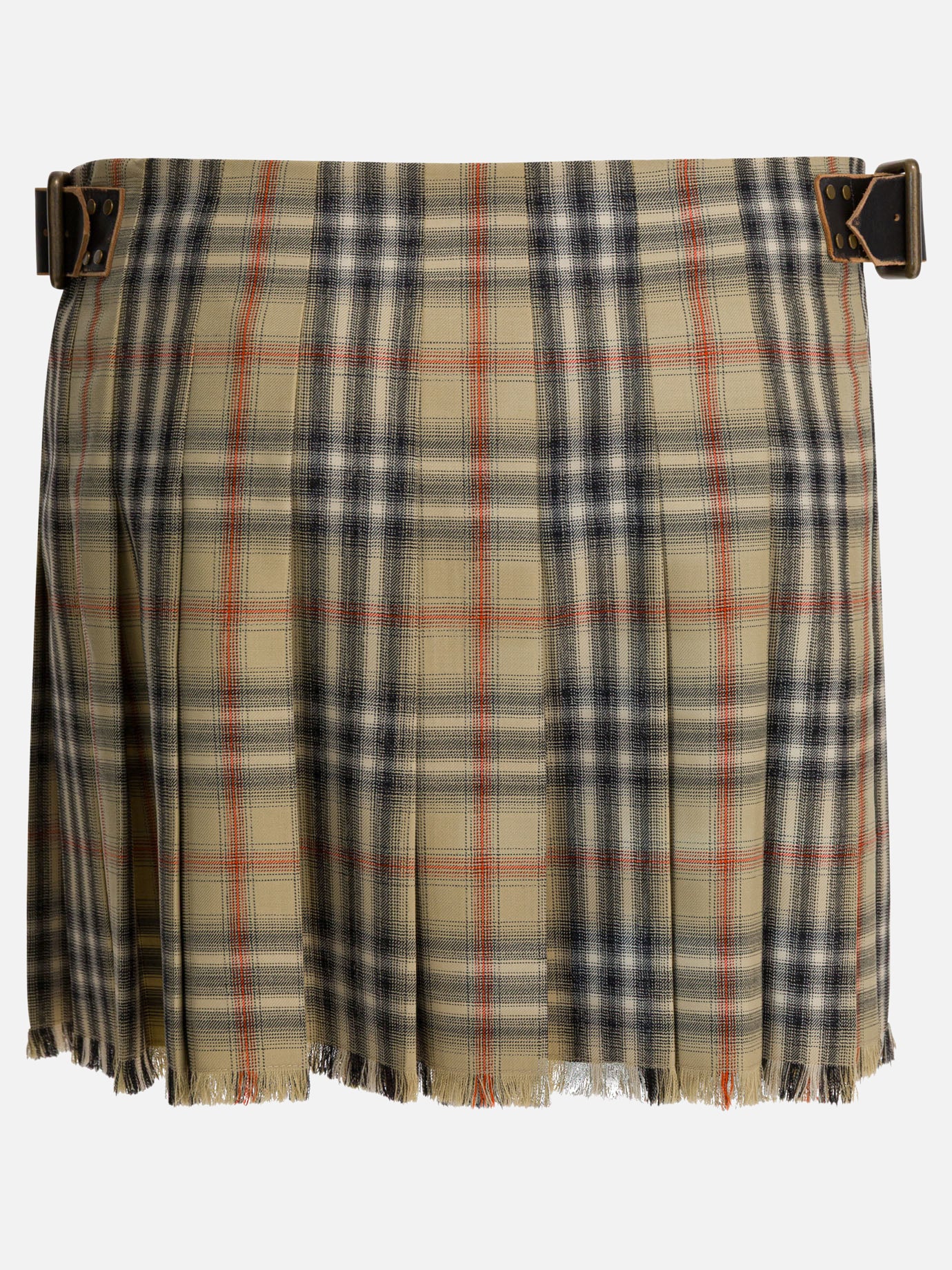 Miniskirts Check  Beige - Burberry Women | PDP | VIETTI Online Store | Zoom-Modal_2
