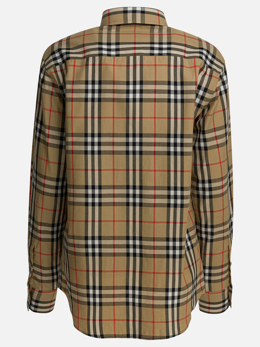Casual shirts Check  Beige - Burberry Women | PDP | VIETTI Online Store | 2
