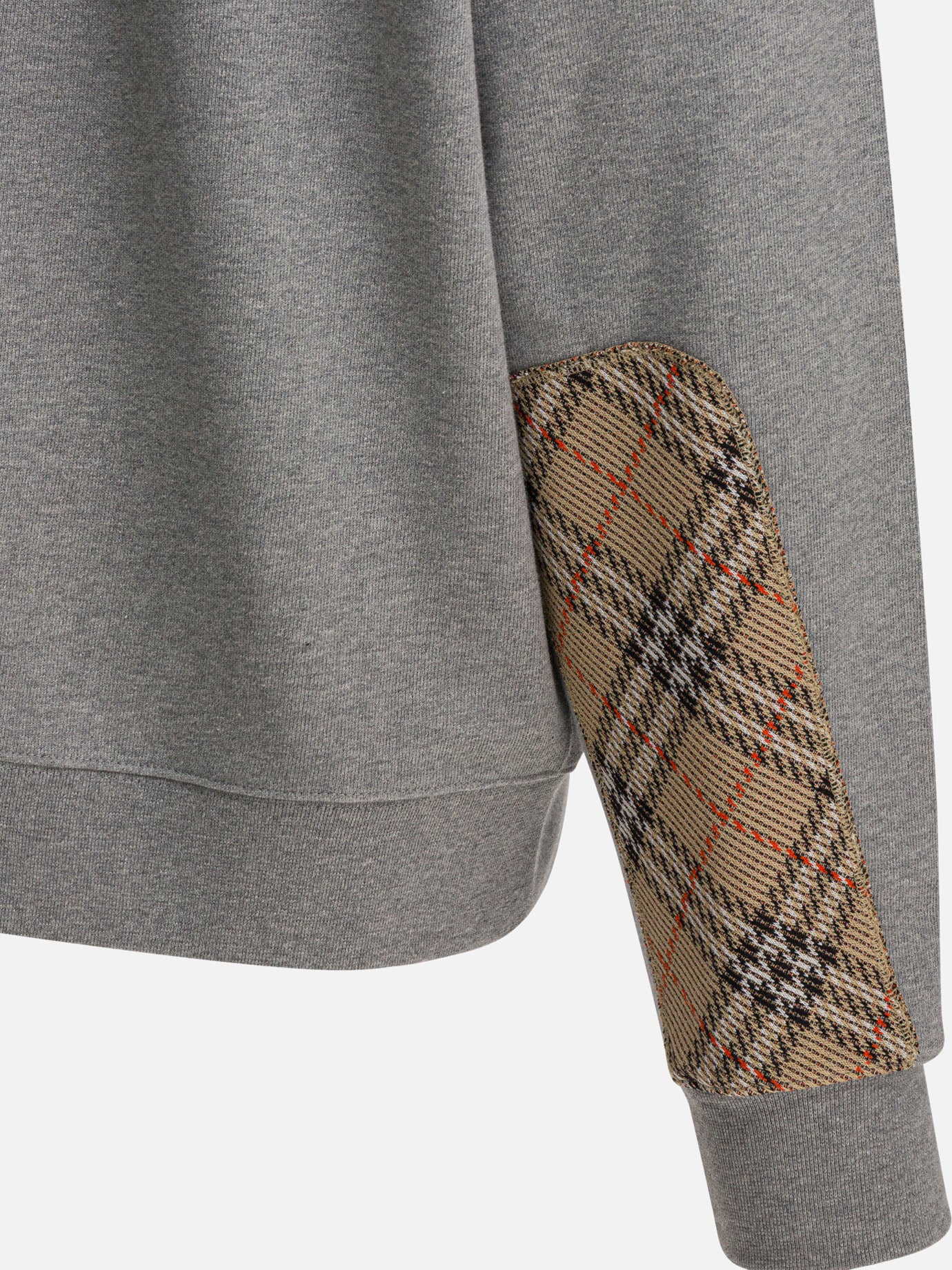 Full zip sweatshirts Solid colour  Grey - Burberry Men | PDP | VIETTI Online Store | Zoom-Modal_4

