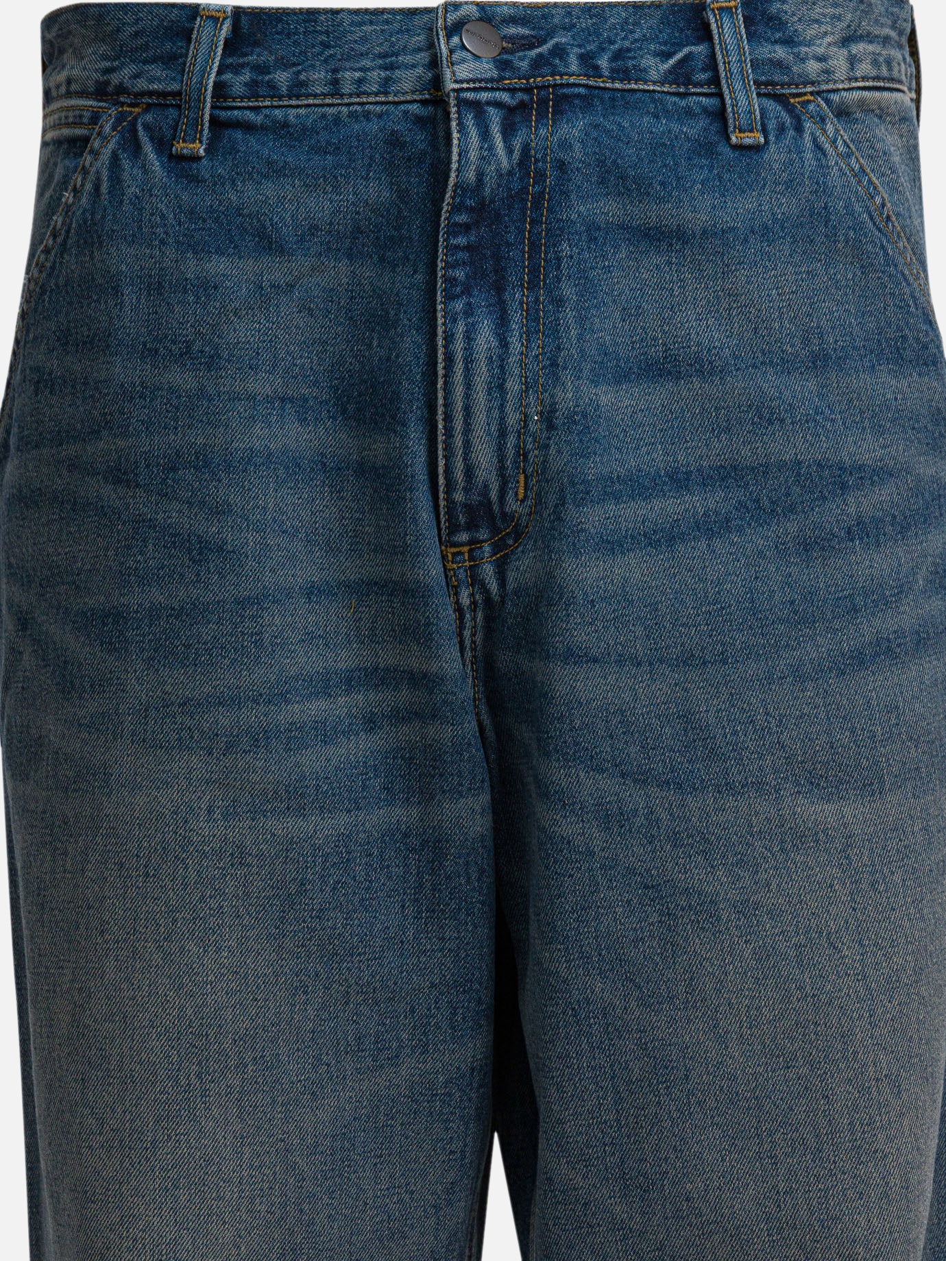 Wide-leg jeans Solid colour  Blue - Carhartt WIP Men | PDP | VIETTI Online Store | Zoom-Modal_3
