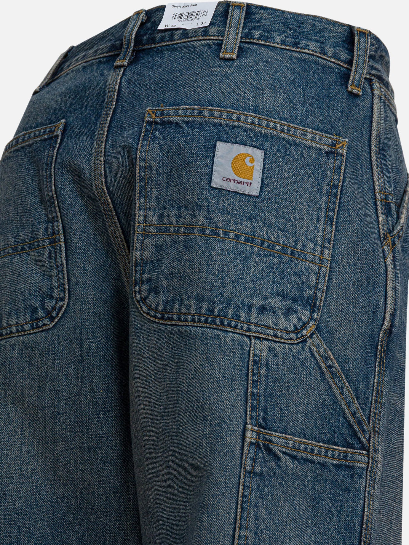 Wide-leg jeans Solid colour  Blue - Carhartt WIP Men | PDP | VIETTI Online Store | Zoom-Modal_4
