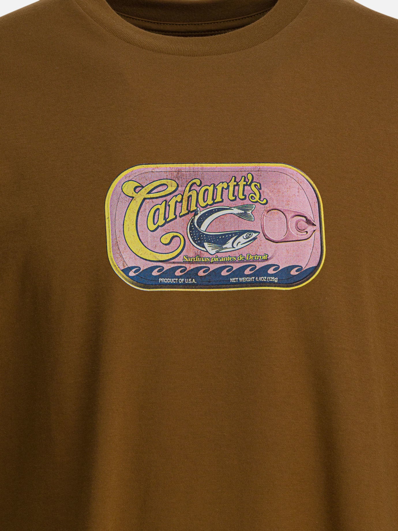 Crewneck t-shirts Graphics  Brown - Carhartt WIP Men | PDP | VIETTI Online Store | thumbnail_3