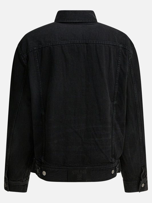 Denim jackets 100% cotton  Black - Celine Men | PDP | VIETTI Online Store | 2
