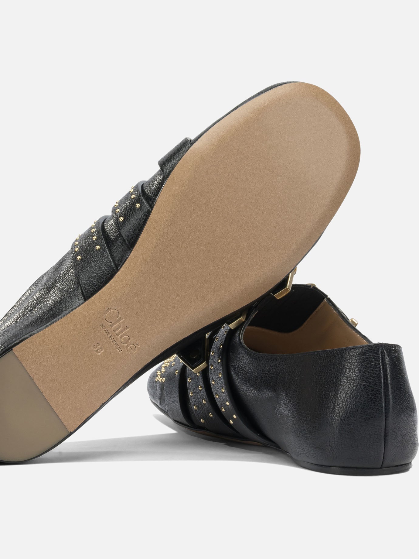 Low top sneakers 100% lamb leather - 100% buffalo leather  Black - Chloé Women | PDP | VIETTI Online Store | Zoom-Modal_5
