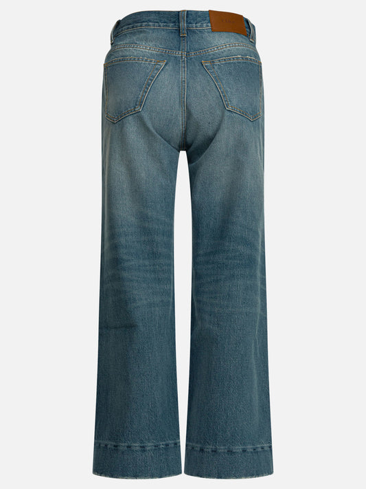 Jeans a gamba larga Solid colour  Blu - Chloé Donna | PLP | VIETTI Online Store | 2
