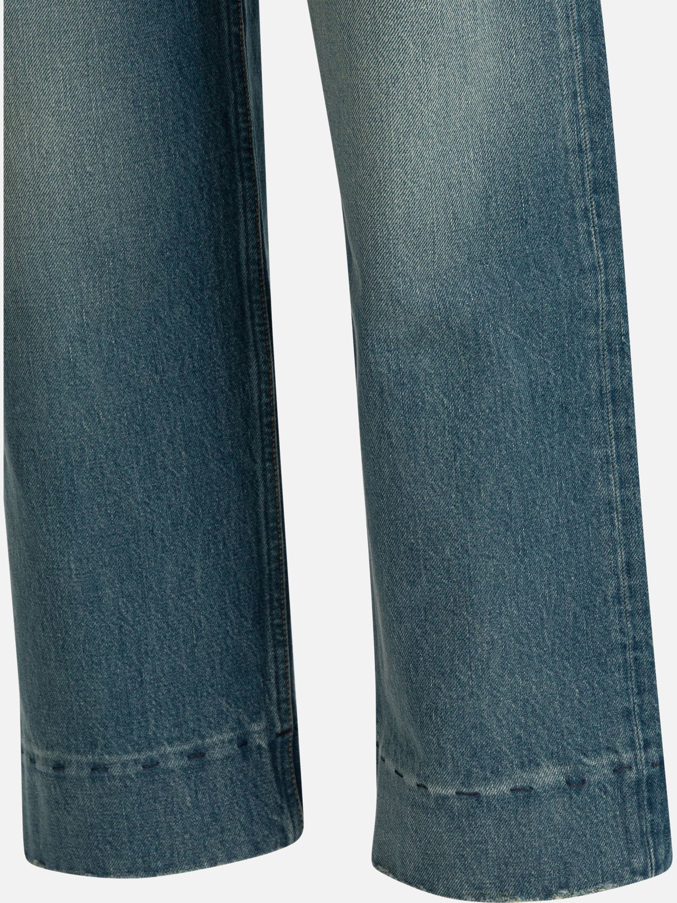 Jeans a gamba larga Solid colour  Blu - Chloé Donna | PDP | VIETTI Online Store | Zoom-Modal_4
