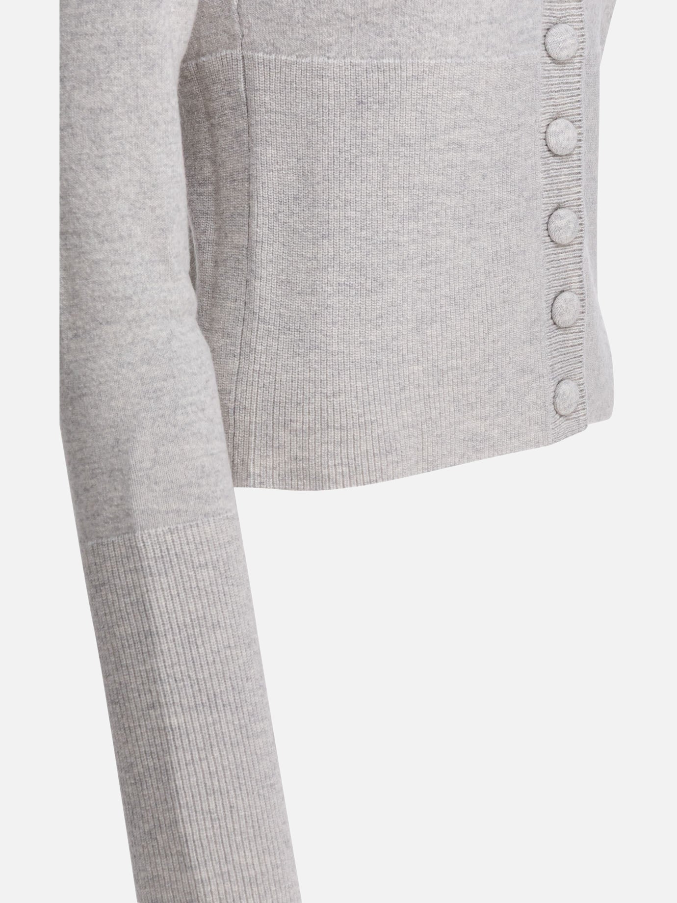Cardigans Logo  Grey - Chloé Women | PDP | VIETTI Online Store | thumbnail_4