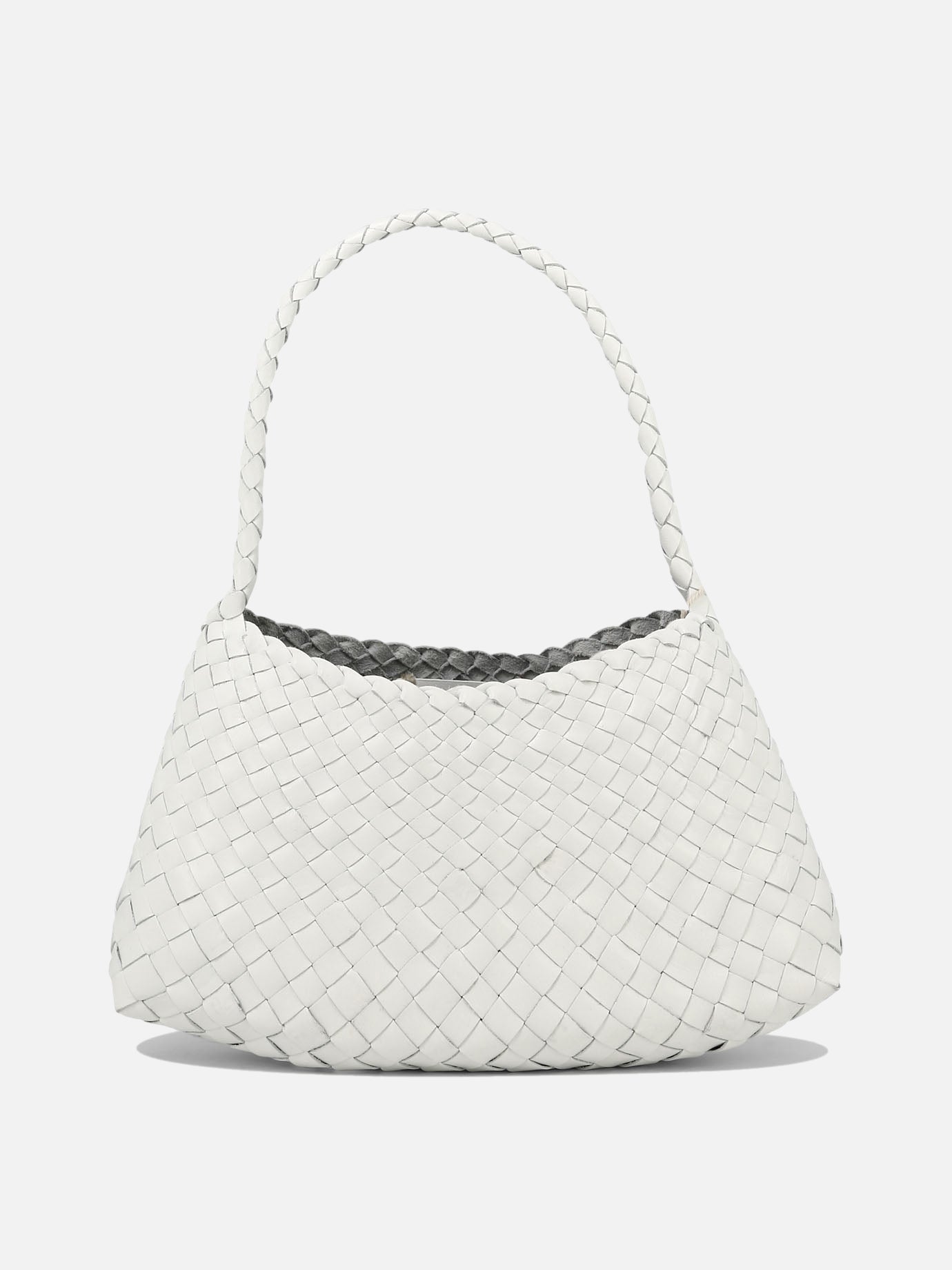 Medium bags 100% buffalo calf leather  White - Dragon Diffusion Women | PDP | VIETTI Online Store | thumbnail