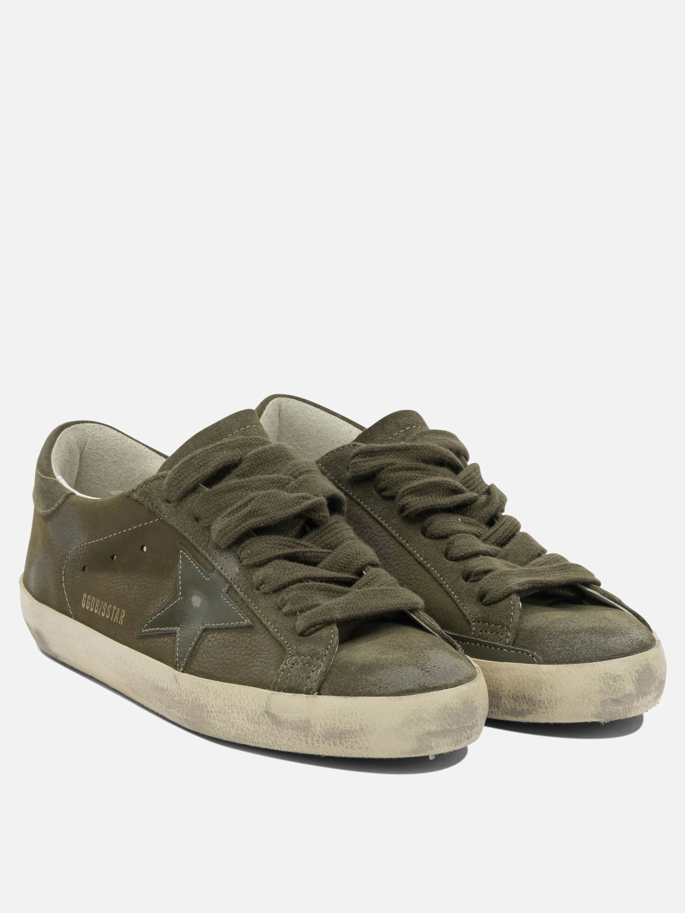 Low top sneakers 100% calf leather - 100% rubber  Green - Golden Goose Men | PDP | VIETTI Online Store | Zoom-Modal_2
