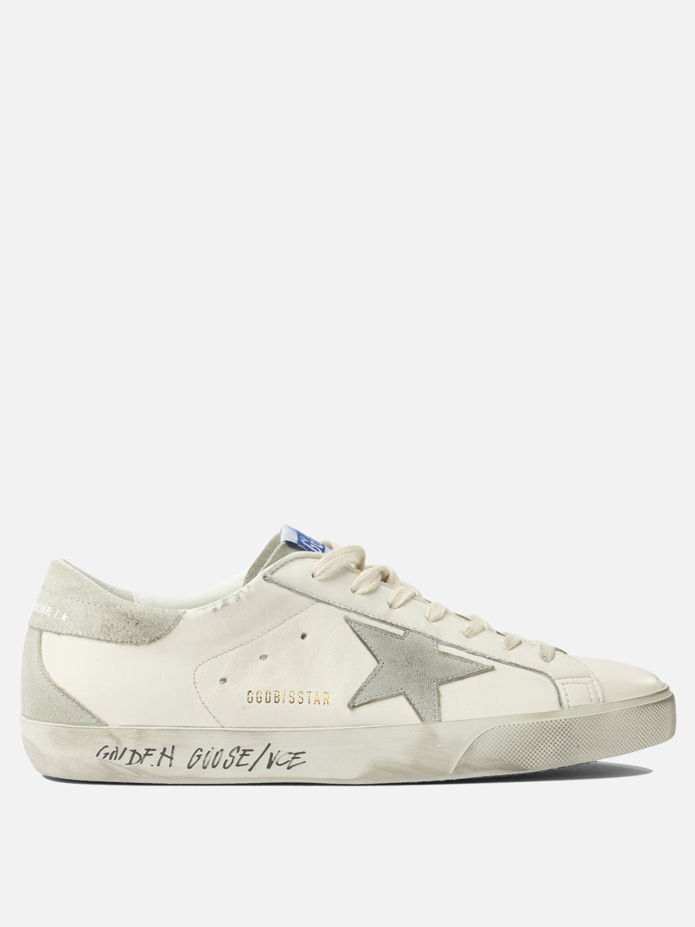 Low top sneakers 69% ovine leather 31% cow leather - 100% rubber  White - Golden Goose Men | PDP | VIETTI Online Store | thumbnail
