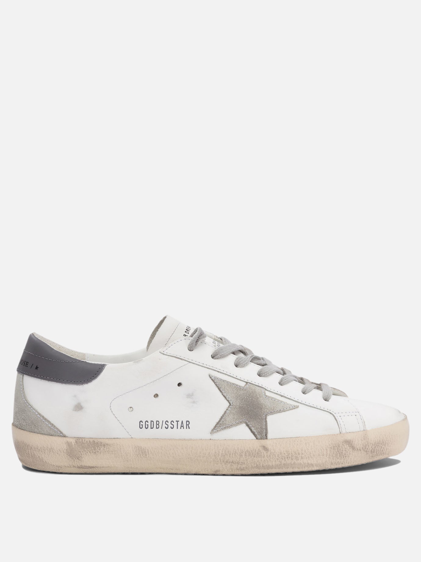 Sneaker basse 100% leather - 100% rubber  Bianco - Golden Goose Uomo | PDP | VIETTI Online Store | Zoom-Modal
