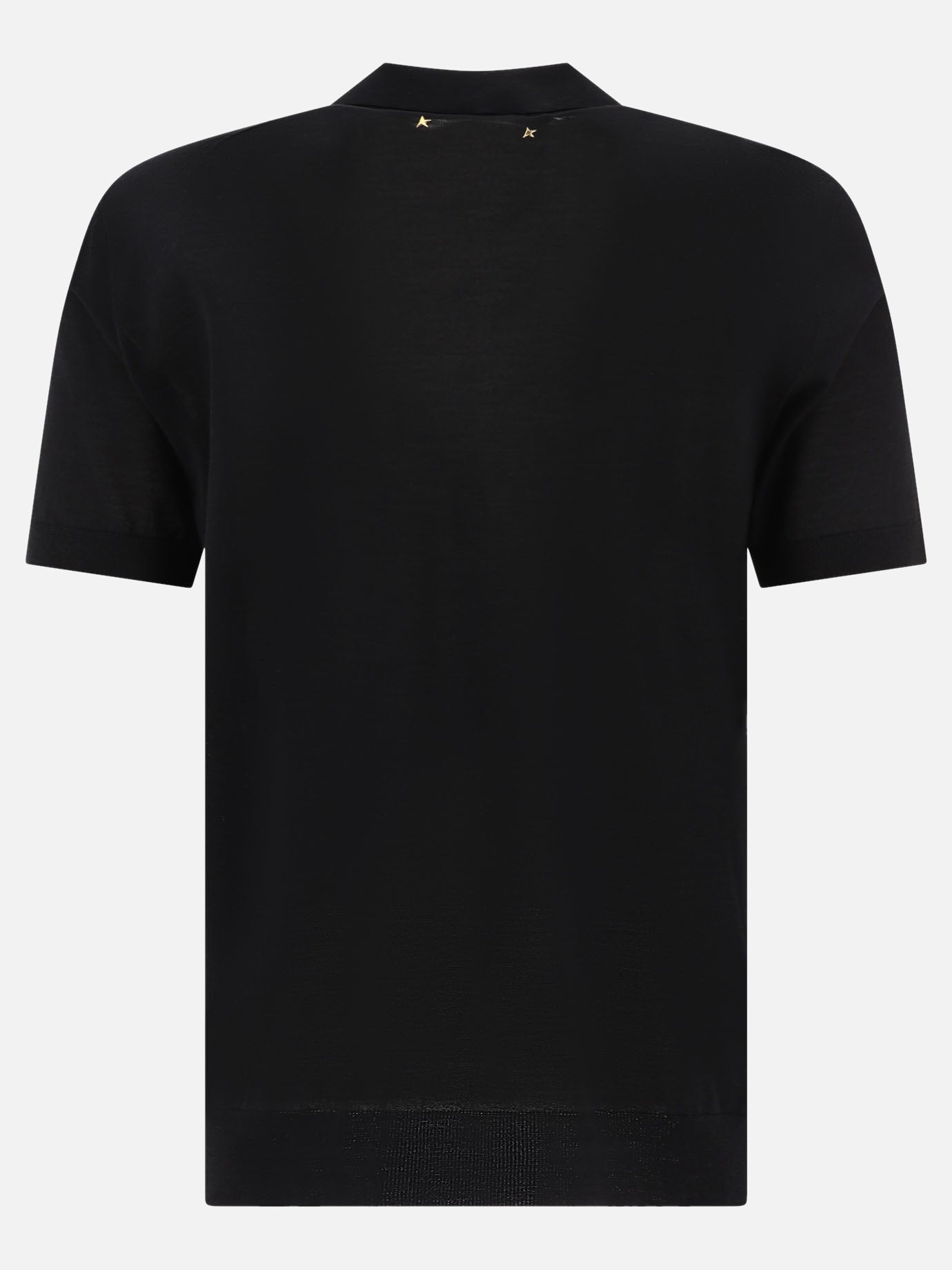 Polo shirts with buttons Solid colour  Black - Golden Goose Men | PDP | VIETTI Online Store | Zoom-Modal_2
