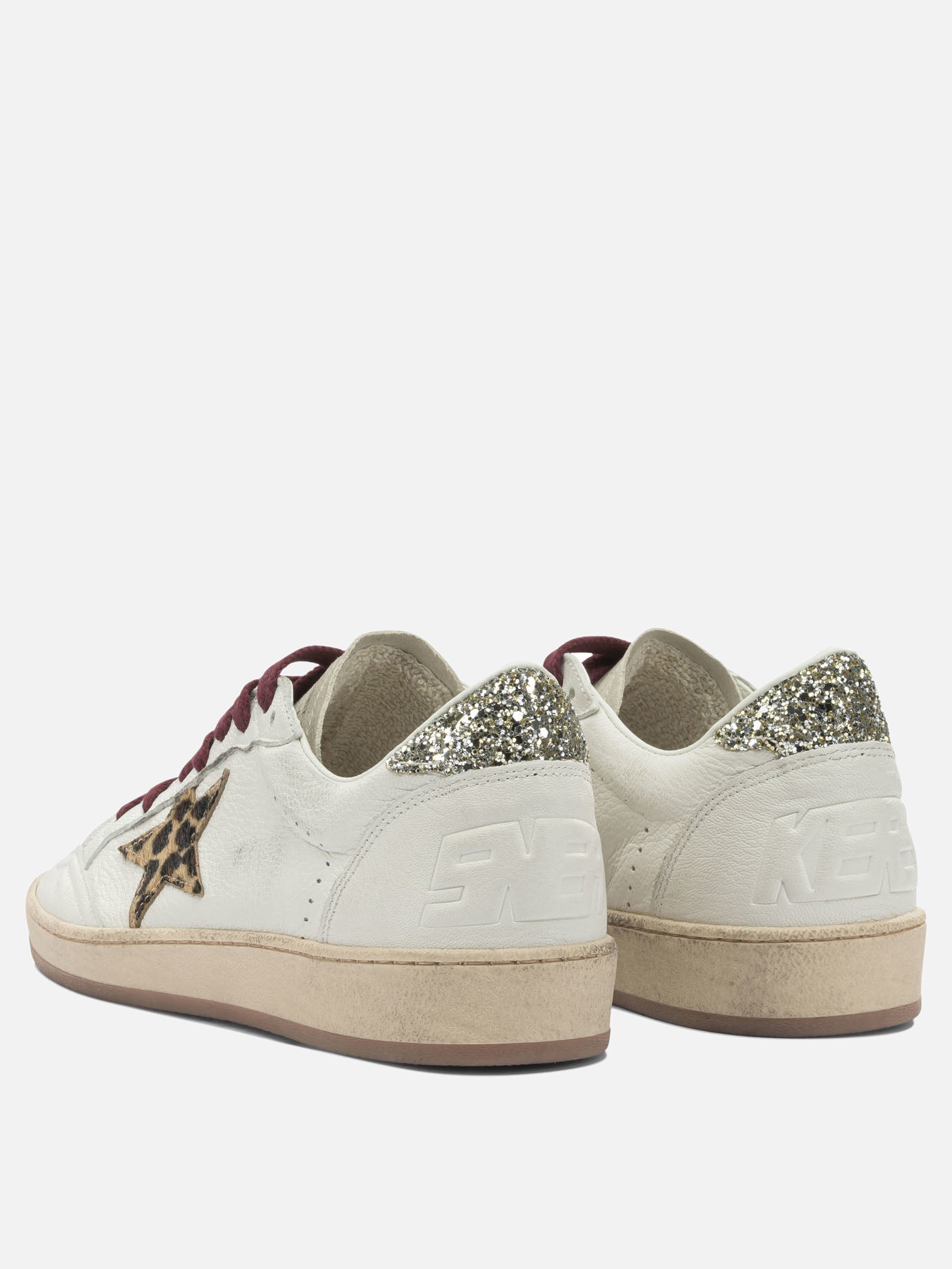 Low top sneakers 78% ovine leather 18% cow leather 3% polyethylene 1% cotton - 100% rubber  White - Golden Goose Women | PDP | VIETTI Online Store | thumbnail_4
