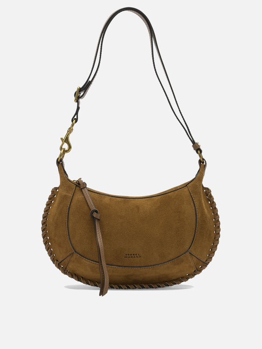Small bags 100% calf velvet leather  Brown - Isabel Marant Women | PDP | VIETTI Online Store 
