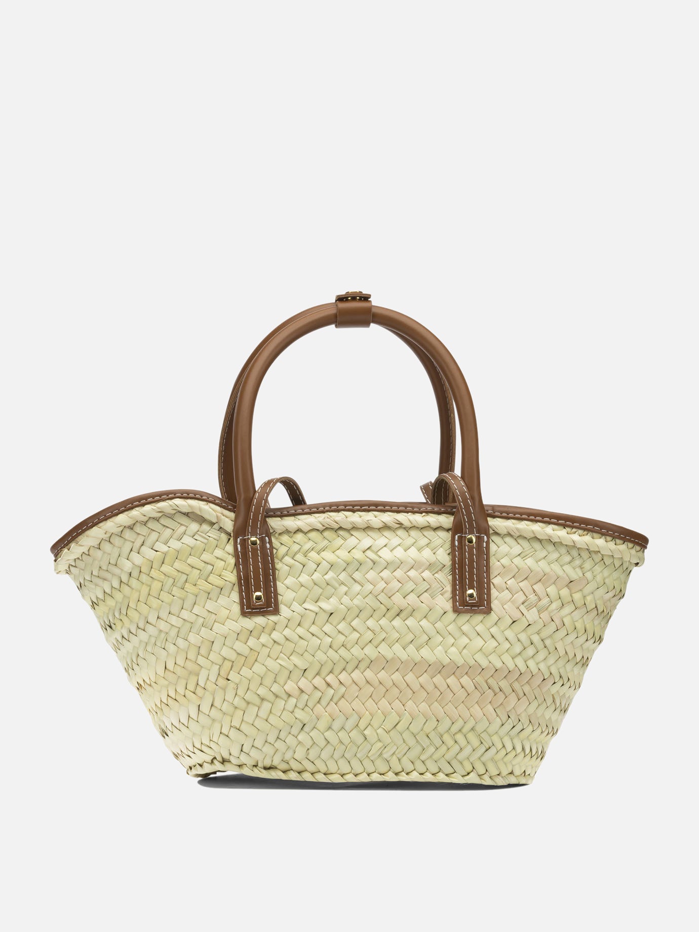 Medium bags 100% palm leaves - 100% leather  Beige - Jacquemus Women | PDP | VIETTI Online Store | thumbnail_3