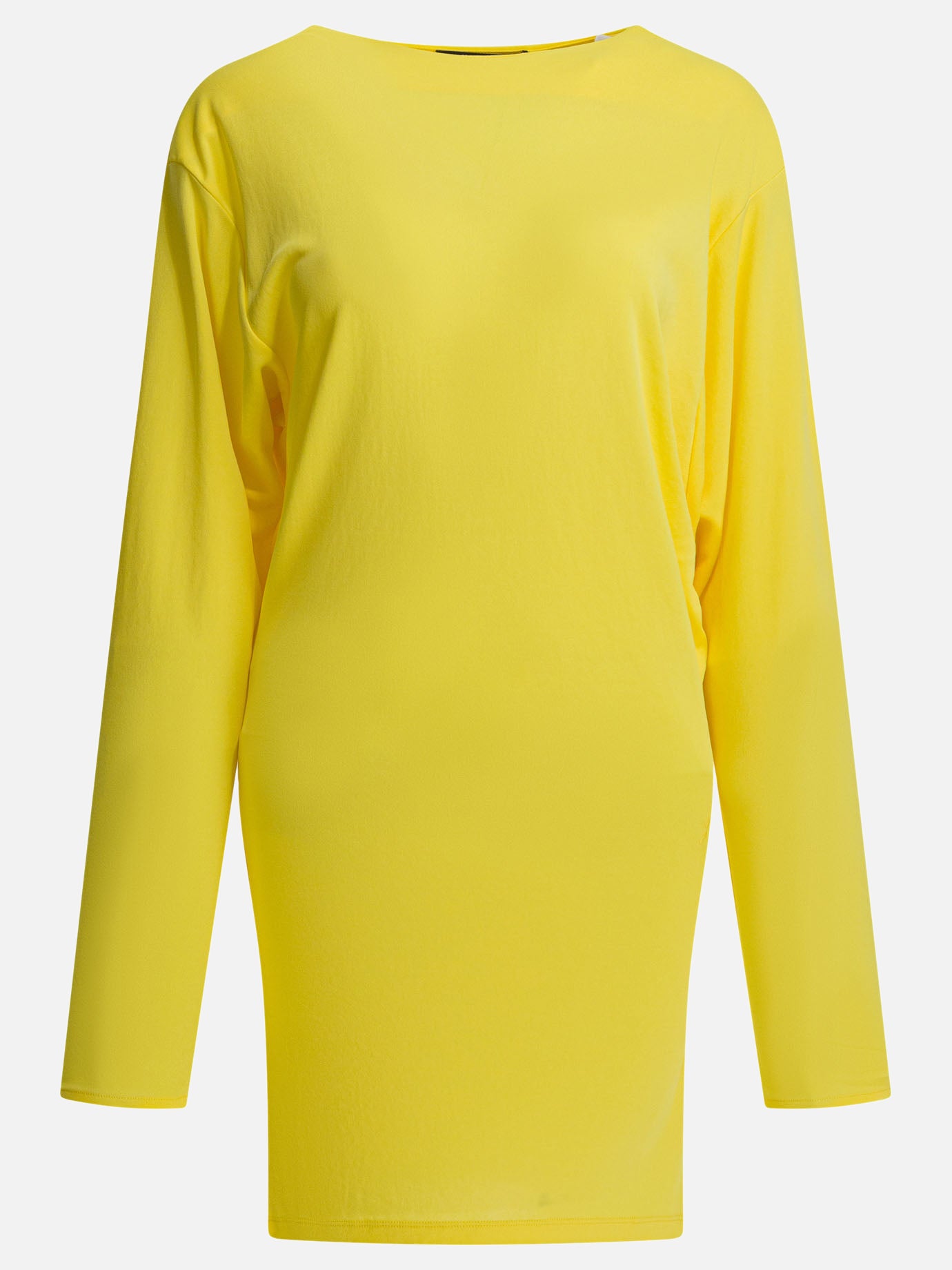 Mini dresses Solid colour  Yellow - Jacquemus Women | PDP | VIETTI Online Store | Zoom-Modal
