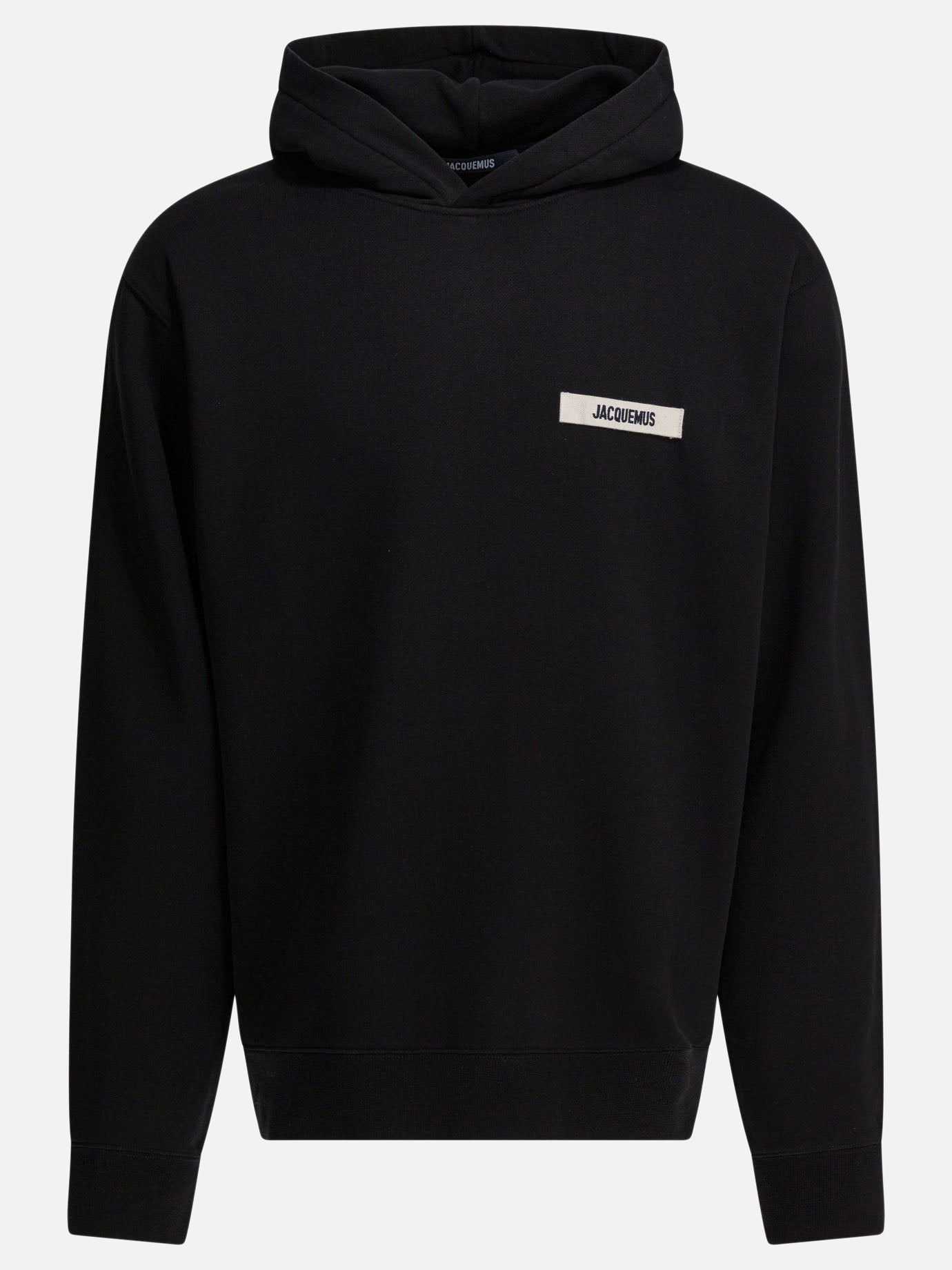 Hoodies Logo  Black - Jacquemus Men | PDP | VIETTI Online Store | thumbnail