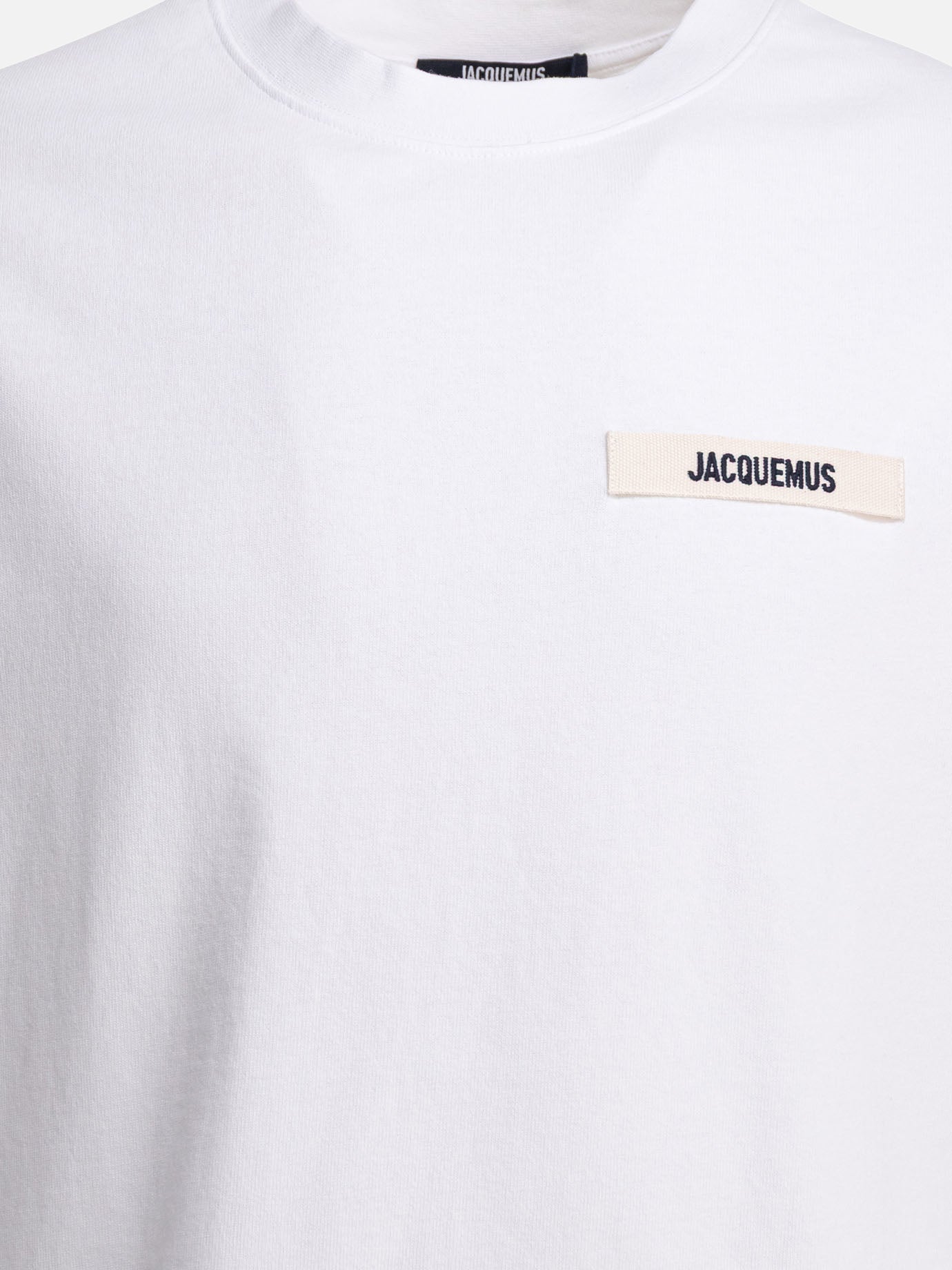 Crewneck t-shirts Logo  White - Jacquemus Men | PDP | VIETTI Online Store | Zoom-Modal_3
