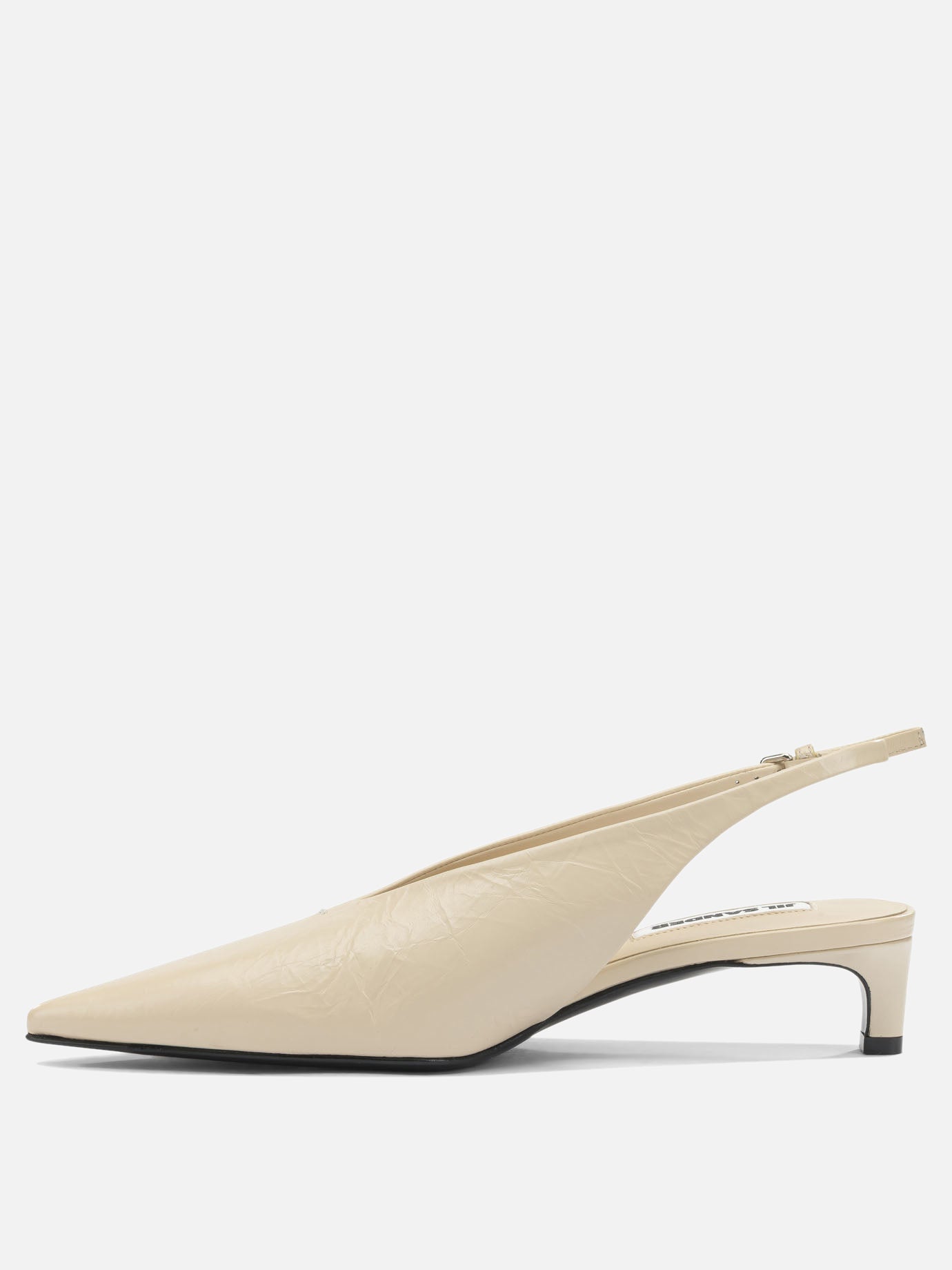 Slingbacks 100% calf leather - 100% calf leather  Beige - Jil Sander Women | PDP | VIETTI Online Store | Zoom-Modal_3
