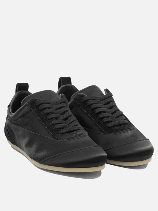 Low top sneakers 44% cotton 36% acetate 16% polyamide 4% elastane - 100% rubber  Black - Jil Sander Women | PLP | VIETTI Online Store | 2
