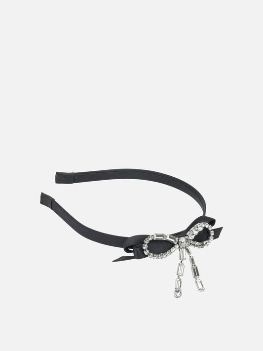 Headbands 60% polyester 20% steel 20% crystal  Black - Jimmy Choo Women | PDP | VIETTI Online Store 
