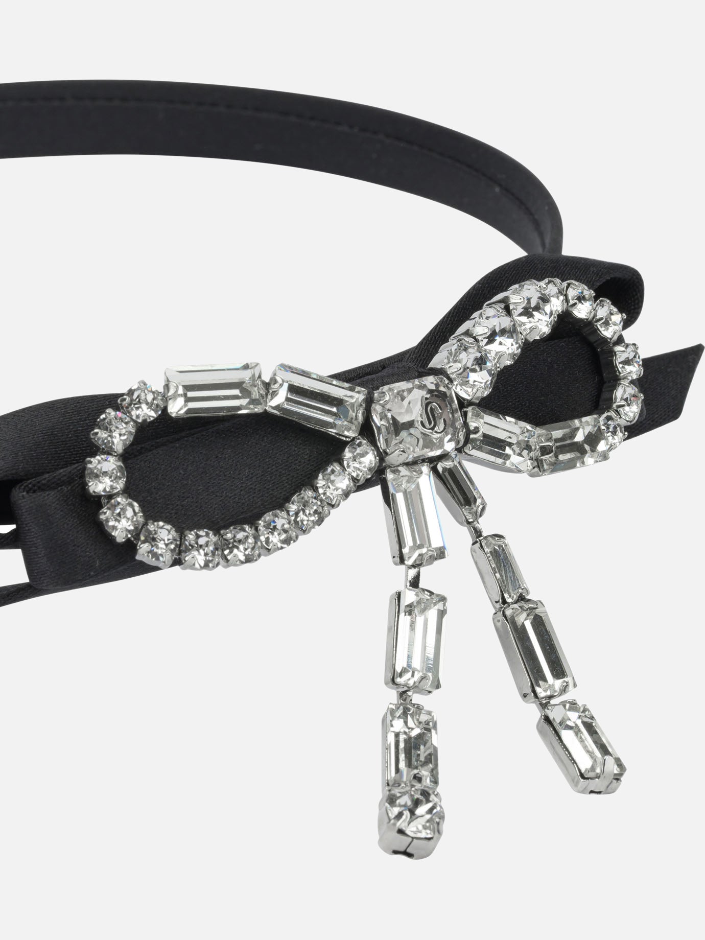 Headbands 60% polyester 20% steel 20% crystal  Black - Jimmy Choo Women | PDP | VIETTI Online Store | Zoom-Modal_2
