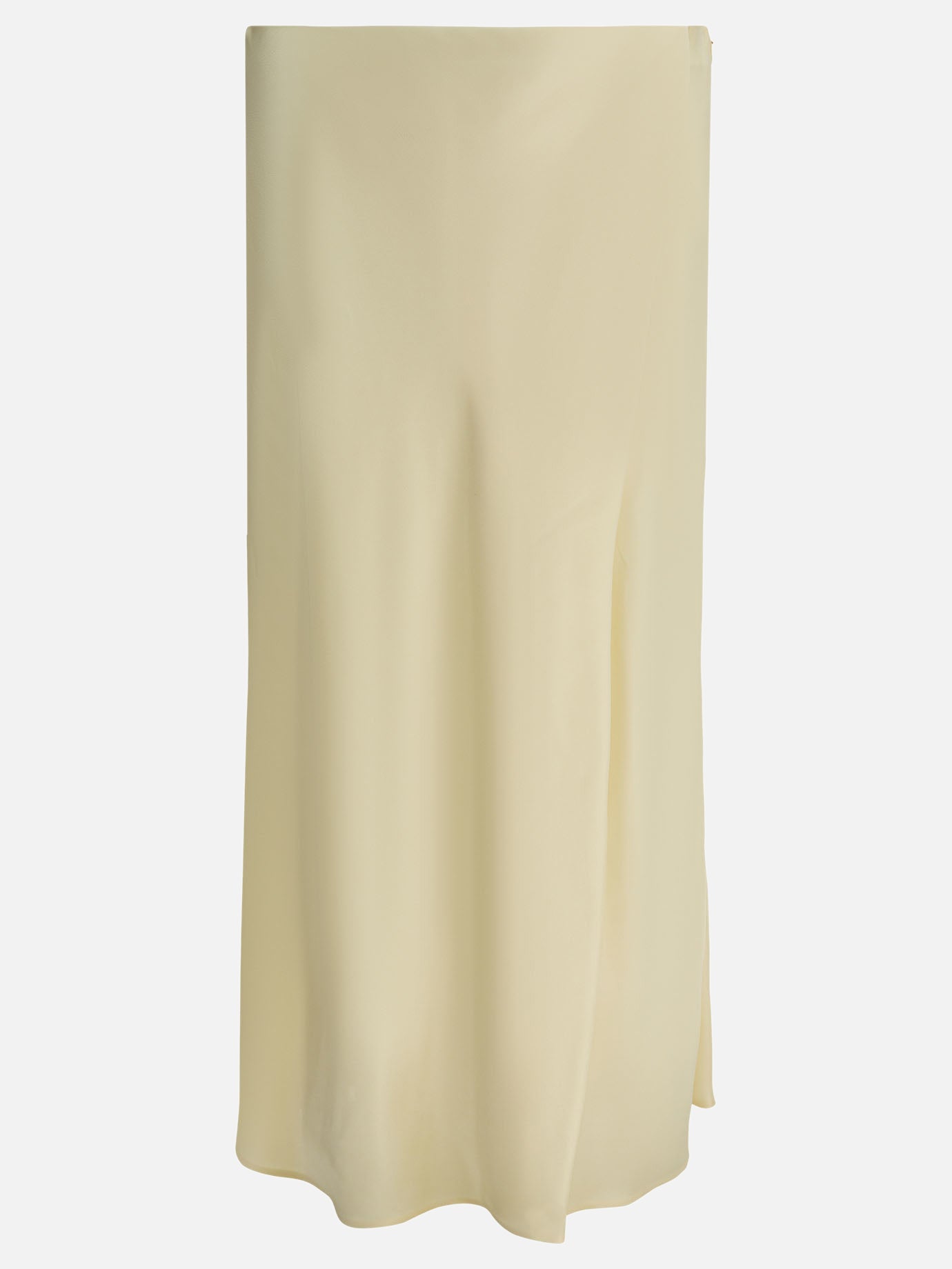 Midi skirts Solid colour  Yellow - Khaite Women | PDP | VIETTI Online Store | Zoom-Modal
